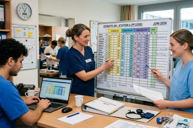 Dienstplan in der Pflege erstellen – Tipps für faire und effiziente Schichtplanung
